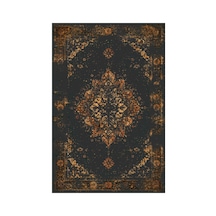 Kartela Halı Melo Halı Jüt Taban Dokuma Halı Antrasit - 80 X 120 Cm