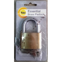 Yale 60 Mm Pirinç Asma Kilit 3 Anahtarlı