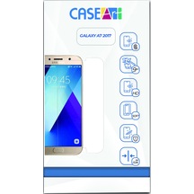 Samsung A7 2017 ile Uyumlu Temperli Kırılmaz Cam Ekran Koruyucu