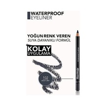 Suya Dayanıklı Göz Kalemi - Gri Waterproof 0