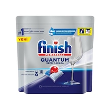 Finish Quantum Bulaşık Tableti 15'li - 3 Bölmeli Kapsül Teknolojisi 3'li Ekonomik Paket - 3 Ade Tarı