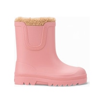 Igor Verona Borreguito Kız Çocuk Kürklü Yağmur Çizmesi - Pembe W10340-402