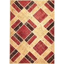 Patchwork El Dokuma Anadolu Halısı (431184305) Kırmızı
