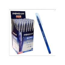 Buro 1.0 Mm Tükenmez Kalem 12 Adet Tk.k 12 Adet Mavi Tükenmez Kalem 1.0 Mavi