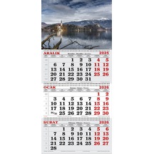 2026 Yılı Gemici Takvimi- Bled Gölü Slovenya