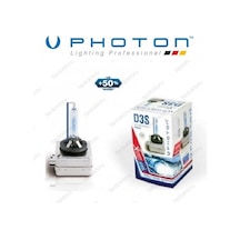 Photon D3S 8000K +%50 Fazla Işık Xenon   Ampul