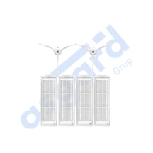 Xiaomi Mop 2 Pro Mjst1shw -mop 2 Lite Uyumlu 2 Yan Fırça 4 Filtre Pkt-iasgf0000376