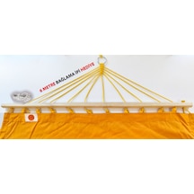 Relax İpek Hamak- Sarı Kumaş Hamak Sarı