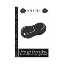 Delux Serisi Antrenman Spor Egzersiz Bpnt-black Fıstık Şekilli Plates Topu Poşette Siyah Renk