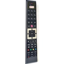 Vestel  Uyumlu Led Tv Kumanda Netflix Tuşlu 0588A Snl-0588A