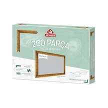 Art Puzzle Altın 260 Parça Demonte Puzzle Çerçevesi