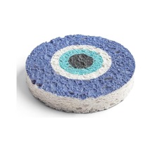 Magic Sponge Şişen Sihirli Sünger Nazar Boncuğu Desenli, Su İle Temas Ettiğinde Sünger Formunu