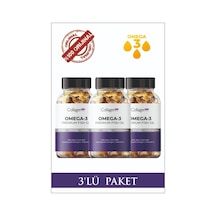 Collagen Forte 3 Adet Omega-3 Premium Fish Oil 90 Softgel X 1000mg