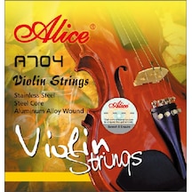 Alice A-704 Model Üst Seri Keman Teli Seti-Tam Takım