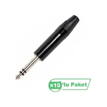 Losen Lc3135bk Stereo Siyah Konnektör 10 Lu Paket