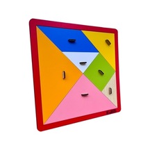 Ahşap Mega Tangram, Eğitici Oyun Ve Eğlence
