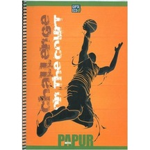 Gıpta Papur Notes Spiralli Karton Kapak Defter A4 96 Kareli N11.1673