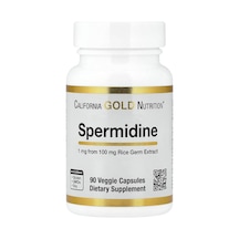 California Gold Nutrition Spermidine Rice Germ Extract Cellular Health & Healthy Aging 1 Mg, 90 Vegg