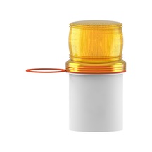 Mesan 500 Serisi Silindir Xenon Çakar Buzzer Turuncu 220vac Ms 519.3.220vac