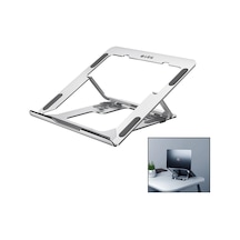 Gümüş 6 Açılı Katlanabilir Laptop Stand Alüminyum 5468