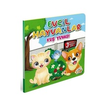 Evcil Hayvanlar - Kuş Yuvası - 3 Boyutlu Hareketli Kitap