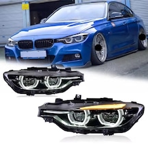 Bmw F30 2012-2013-2014 3.seri Bixenon Uyumlu Lci Led Ön Far