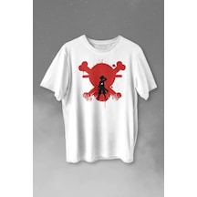 One Piece Anime Dizi Japanese Urban Wear Street Culture Baskılı Tişört Unisex T-shirt 001