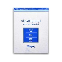 1447 Mini Sipariş Fişi Otokopili 2x50