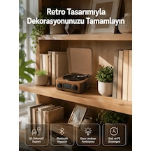 Ers Dekoratif Gece Işıklı Bluetooth Hoparlör Saatli Tasarım Yeni Nesil
