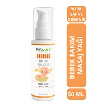 Bebek Bakım Ve Masaj Yağı Organik - Doğal İçerik 50ml