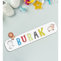 Bk Toys Çocuklara Özel Isimli Ahşap Eğitici Yapboz Puzzle-2
