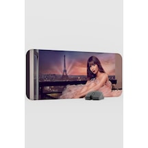 Emily İn Paris V5 70x30 Xl Gaming Kauçuk Kaymaz Taban Mouse Pad Fare Altlığı