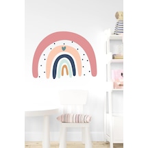 MSticker Pantiyeli Gökkuşağı Çocuk Bebek Odası Duvar Sticker 50x70 Cm