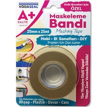 Vodaseal A+ Kalite Hobi Dıy Maskeleme Bandı 20 Mm - 25 Mt.