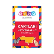 Kelime Kartları Hayvanlar 2 4 Adet