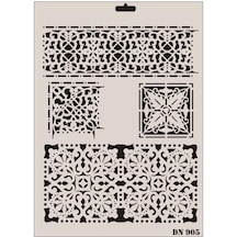 Rich Dantel Seri Dn-905 Stencil 35X25 Cm