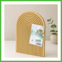 Vaveni Bambu Servis Tepsisi Sunum Tahtası 22x32 Cm Çift Taraflı Arz