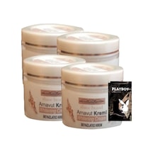 Three Brand 4lü Adet Arnavut Kremi Whitens Cream Aklık Kremi Lfhx0420 100 Ml + 1 Adet Jel Hediye