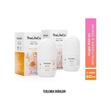 TheLifeCo Doğal Roll-on Deodorant White Flowers 60 ML + Roll-on Deodorant Cherish 60 ML
