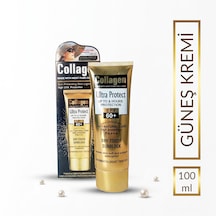 Kolajen & Hyaluronik Asit Destekli Yüz Güneş Kremi Spf 60+ 100 Ml Nemlendirici Ve Beyazlatıcı Güneş Koruyucu