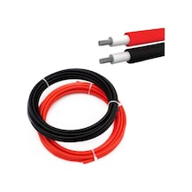 Solar Kablo 6mm Güneş Paneli Kablosu - Kırmızı