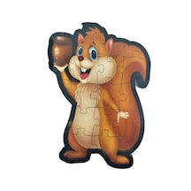 Sincap Şekilli Hikayeli Ahşap Puzzle 18 Parça