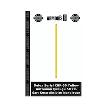 Delux Serisi Cbk-50 Yellow Antreman Çubuğu 50 Cm Sarı Koşu Aktivite Kondisyon