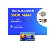 Okp Life K7 3500 Mah 14.4v Robot Süpürge Batarya