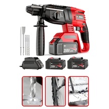 Böhrer V258 Akülü Kırıcı Delici 5ah 3'ü 1 Arada Kırıcı Hilti