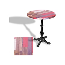 Çipa 1012 Döküm Ayak Yuvarlak Masa Çap 80cm - Werzalit, Wermodin Ve Allzalit Tabla - Redwood Çok Renkli Çipa 1012 Döküm Ayak Yuvarlak Masa Çap 80cm - Werzalit, Wermodin Ve Allzalit Tabla - Redwood Çok Renkli
