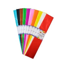 Lüx Krapon Kağıdı 50x200 Cm 10'lu Paket 10 Renk