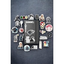 Game Of Thrones/bullet Journal Defter Çıkartma Ajanda Laptop Etiket, 9874613516845 Abanoz