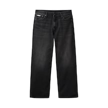 Calvin Klein Baggy Avery Black St, Xb0 Siyah Erkek Kot Pantolon