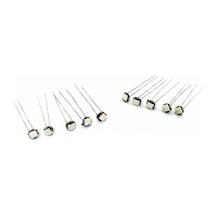 10 Adet T3-t4-t5 Duy Uyumlu Mini Led Ampul Kilometre Gösterge Ambians Aydınlatma Buz Mavisi